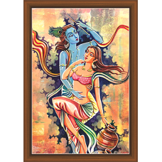 Radha Krishna Paintings (RK-9077)